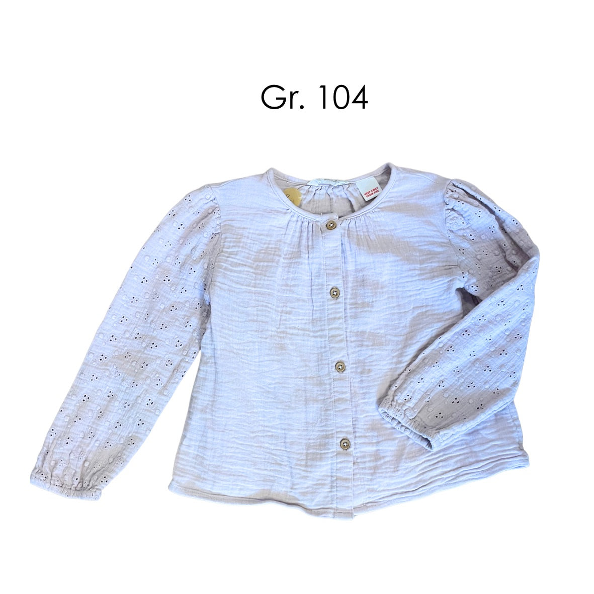 Musselinbluse MNG Gr. 104