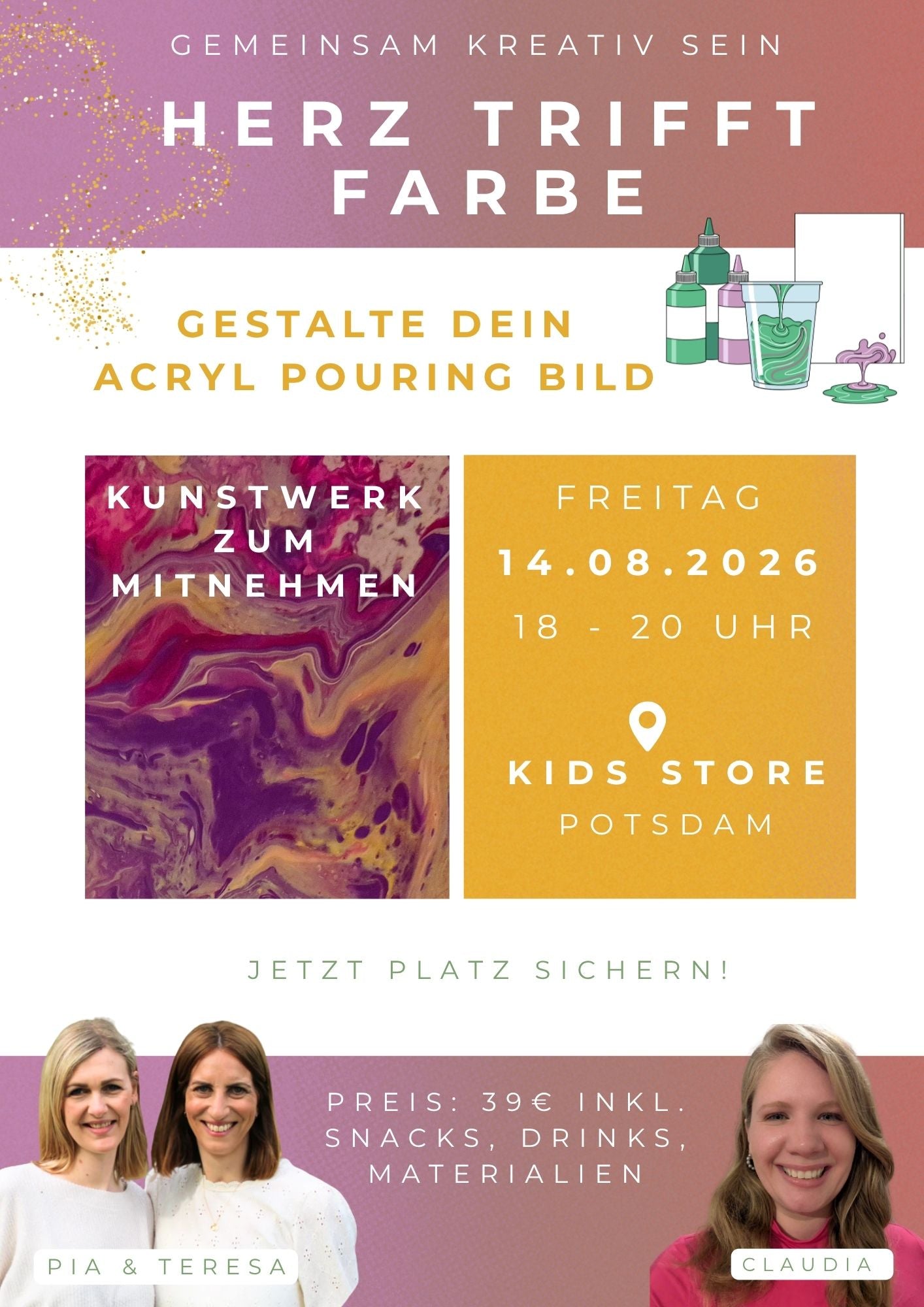 Herz trifft Farbe