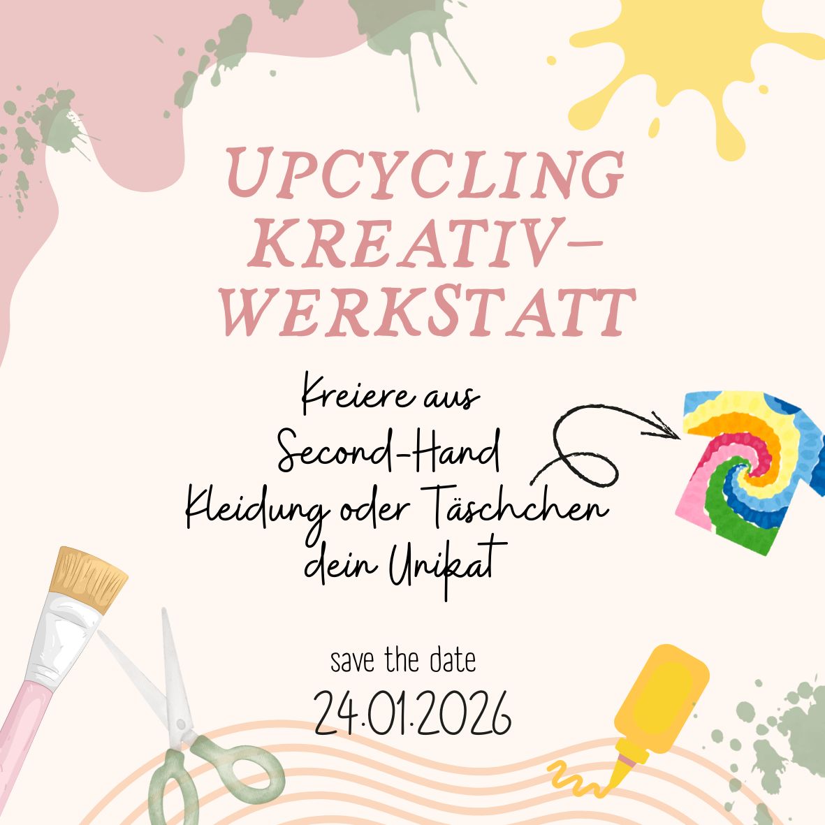 Upcycling Kreativwerkstatt No. 1/2026